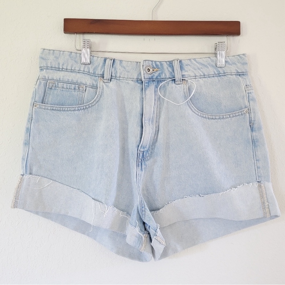Zara High Waisted Denim shorts